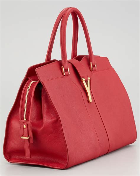 ysl red big bag|yves saint laurent bags red.